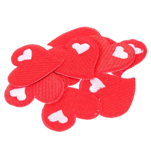 Angoily 10 Stück Herz Patches zum Aufbügeln Teiliges Applikationen für Kleidung Hüte Taschen Jacken zum Dekorieren und Reparieren von Kleidung mit Bunten Mustern Angoily 10 Stück Herz Patches zum Aufbügeln Teiliges Applikationen für Kleidung Hüte Taschen Jacken zum Dekorieren und Reparieren von Kleidung mit Bunten Mustern von Angoily