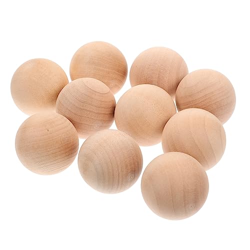 Angoily 10 Stück Holzkugel holzspielzeug holzspielsachen Holzhandwerk Holzdekoration Holzornament groß drinnen runden Kreis Basteln Ball bemalte Kugel DIY-Zeichnung Bastelzubehör Khaki Angoily 10 Stück Holzkugel holzspielzeug holzspielsachen Holzhandwerk Holzdekoration Holzornament groß drinnen runden Kreis Basteln Ball bemalte Kugel DIY-Zeichnung Bastelzubehör Khaki von Angoily