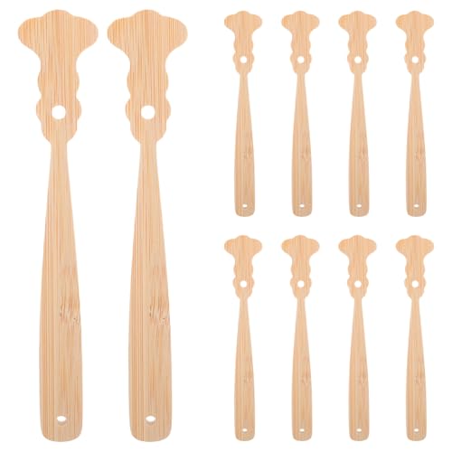 Angoily 10 Stück Holzstäbe: DIY Kreisförmige Fächergriffe, Hochzeitsfächerstäbe Im Chinesischen Stil – Jumbo-bastelstäbe Holz Für Diy-auktions-gebotspaddel, Kunstbedarf Für Den Angoily 10 Stück Holzstäbe: DIY Kreisförmige Fächergriffe, Hochzeitsfächerstäbe Im Chinesischen Stil – Jumbo-bastelstäbe Holz Für Diy-auktions-gebotspaddel, Kunstbedarf Für Den von Angoily