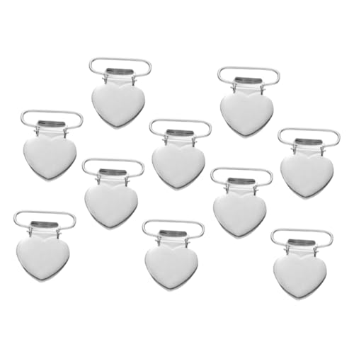 Angoily 10 Stück Hose Beinfixierklammern hosenträger Kleiderspanner Clip Overall-Clips aus Metall Hosenträgerclip Hosenverstellschnalle Schalklammern Eisen Silver Angoily 10 Stück Hose Beinfixierklammern hosenträger Kleiderspanner Clip Overall-Clips aus Metall Hosenträgerclip Hosenverstellschnalle Schalklammern Eisen Silver von Angoily