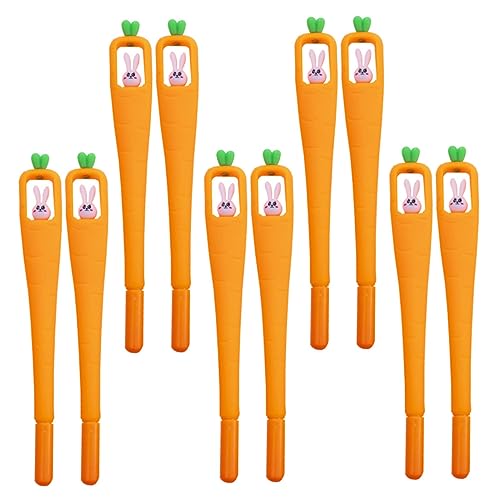 Angoily 10 Stück Kawaii Cartoon Gelstifte Niedliche Kugelschreiber für Schule und Studium Zeichnen Basteln und Notizen von Angoily