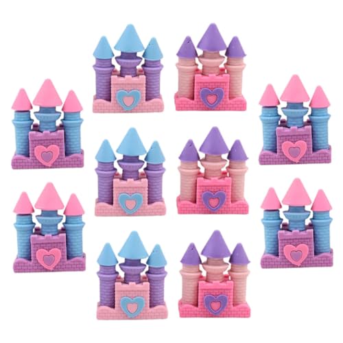Angoily 10 Stück Kawaii Radiergummis Niedliche Cartoon Radierer Kreative und Lustige Designs für Tragbar und Langlebig für Schulbedarf und Bastelprojekte von Angoily