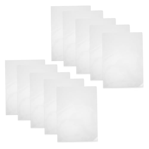Angoily 10 Stück L-Ordner für Unterlagen groß Schulmappen Organisation Klarsichtmappen mit Taschen transparenter Dateiordner Papierordner Kunststoffmappen mit Taschen Pastellordner Angoily 10 Stück L-Ordner für Unterlagen groß Schulmappen Organisation Klarsichtmappen mit Taschen transparenter Dateiordner Papierordner Kunststoffmappen mit Taschen Pastellordner von Angoily