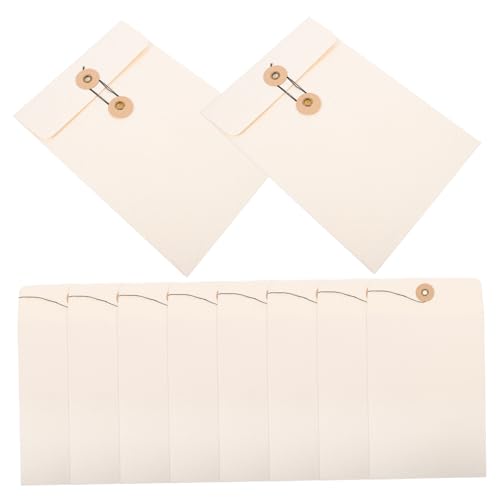 Angoily 10 Stück Lagerbeutel Dokumententasche Inhaber praktischer Aktenhalter groß Aktenorganisator Office-Datei-Organizer praktische Aktentaschen Tasche für Dokumentenmappen Papier Weiß Angoily 10 Stück Lagerbeutel Dokumententasche Inhaber praktischer Aktenhalter groß Aktenorganisator Office-Datei-Organizer praktische Aktentaschen Tasche für Dokumentenmappen Papier Weiß von Angoily