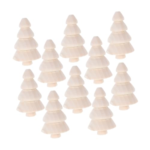Angoily 10 Stück Mini-holz-weihnachtsbäume Unbemalt DIY Bastel-holzfiguren Für Weihnachtsdeko Originelles Bemalen Und Personalisieren Leicht Tragbar Für Festliche Tischdeko Angoily 10 Stück Mini-holz-weihnachtsbäume Unbemalt DIY Bastel-holzfiguren Für Weihnachtsdeko Originelles Bemalen Und Personalisieren Leicht Tragbar Für Festliche Tischdeko von Angoily