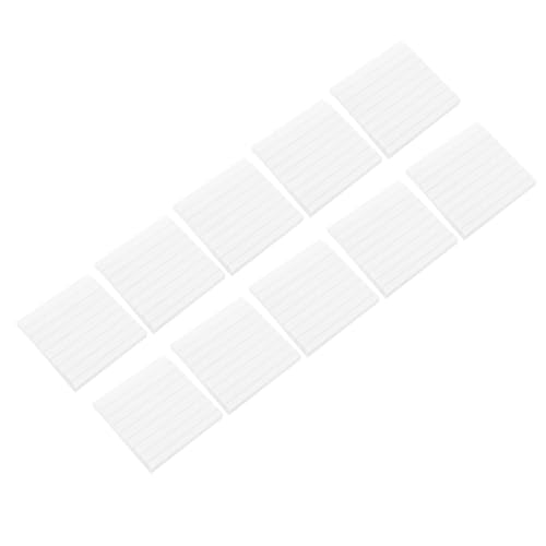 Angoily 10 Stück Notizbuch Selbstklebende Notizblöcke Liniert Selbstklebend Notizblock Kleine Notizblöcke Notizblock Block Kleiner Notizblock Gestreifte Notizblöcke Notizblöcke von Angoily