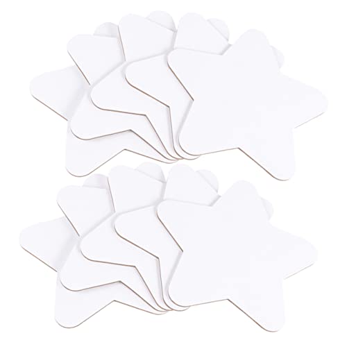 Angoily 10 Stück Ölmalersterne Sterne Ölgemäldetafel Malerei Pentagramm malen Form unfertige Holzleinwandplatten leere Maltafeln Malplatte Farbblock Bulk- MDF Weiß Angoily 10 Stück Ölmalersterne Sterne Ölgemäldetafel Malerei Pentagramm malen Form unfertige Holzleinwandplatten leere Maltafeln Malplatte Farbblock Bulk- MDF Weiß von Angoily