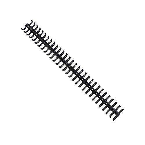 Angoily 10 Stück Pack Kunststoff Loose Leaf Binderinge Wiederverwendbare Offene Ringe für Notizbuch und Ordner für DIY Bindungsprojekte von Angoily