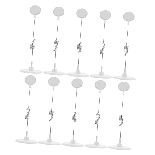 Angoily 10 Stück Preisclip Halter für Regale Drehbare Tischaufsteller für Preisschilder im Supermarkt Transparent Stabil und Einfach zu Bedienen für Werbung und Produktpräsentationen Angoily 10 Stück Preisclip Halter für Regale Drehbare Tischaufsteller für Preisschilder im Supermarkt Transparent Stabil und Einfach zu Bedienen für Werbung und Produktpräsentationen von Angoily