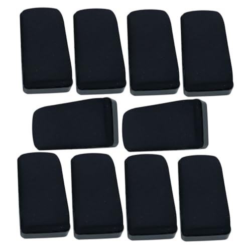 Angoily 10 Stück Radiergummi Whiteboard-reiniger Wischen Trocken Abwischbarer Marker-radierer Weißer Brettreiniger Trockenradierer Für Whiteboard-radierer Tafelschwamm Flanell Black Angoily 10 Stück Radiergummi Whiteboard-reiniger Wischen Trocken Abwischbarer Marker-radierer Weißer Brettreiniger Trockenradierer Für Whiteboard-radierer Tafelschwamm Flanell Black von Angoily