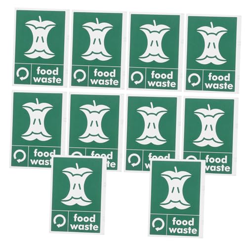 Angoily 10 Stück Recycling Aufkleber für Mülltonnen Selbstklebende Auffällige Mülltrennungssticker für Lebensmittelabfälle Wiederverwendbare Umweltetiketten für Haushalt Büro und Bereiche Angoily 10 Stück Recycling Aufkleber für Mülltonnen Selbstklebende Auffällige Mülltrennungssticker für Lebensmittelabfälle Wiederverwendbare Umweltetiketten für Haushalt Büro und Bereiche von Angoily
