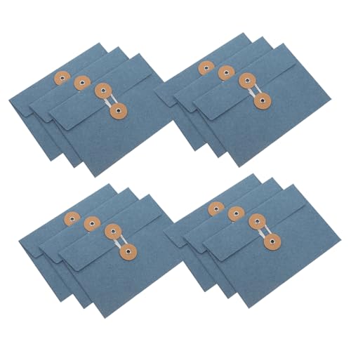 Angoily 10 Stück Retro -schnalle -umschlagstüte Farbig Pergamentumschläge Ziehen Um Papiermappen Für Dokumente Ausgefallener Umschlag Mailingumschläge Mailer Schwarz Kraftpapier Angoily 10 Stück Retro -schnalle -umschlagstüte Farbig Pergamentumschläge Ziehen Um Papiermappen Für Dokumente Ausgefallener Umschlag Mailingumschläge Mailer Schwarz Kraftpapier von Angoily