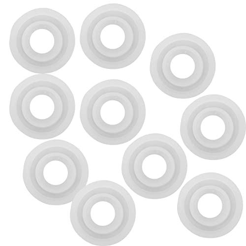 Angoily 10 Stück Ringgussform Formringe Basteln Geometrische Schlüsselanhängerformen Schmuckgussform Ringrohlinge Herstellen Praktische Ringform Gussform Weiß Angoily 10 Stück Ringgussform Formringe Basteln Geometrische Schlüsselanhängerformen Schmuckgussform Ringrohlinge Herstellen Praktische Ringform Gussform Weiß von Angoily