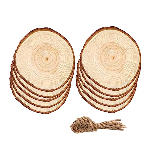 Angoily 10 Stück Runde Blanko Holzscheiben Robuste Diy Graffiti Holzstücke für Malerei Bastelbedarf und Kreative Dekorationen Angoily 10 Stück Runde Blanko Holzscheiben Robuste Diy Graffiti Holzstücke für Malerei Bastelbedarf und Kreative Dekorationen von Angoily