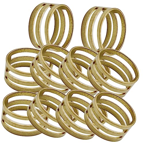 Angoily 10 Stück Runder Biegeringöffner Schmuckwerkzeuge Zubehör Für Schmuckhandwerk Biegering-öffnungswerkzeug Sprungring Näher Ringöffnungswerkzeug Runder Biegering Näher Metall Golden von Angoily