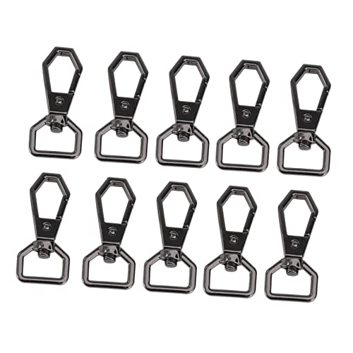 Angoily 10 Stück Sechskanthaken pocket clip funky Schlüsselbund verkleidung schwenken Drehverschluss Schlüsselanhänger aus Metall drehbarer Karabinerhaken selber machen Legierung Black Angoily 10 Stück Sechskanthaken pocket clip funky Schlüsselbund verkleidung schwenken Drehverschluss Schlüsselanhänger aus Metall drehbarer Karabinerhaken selber machen Legierung Black von Angoily