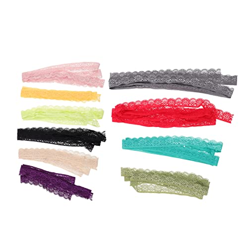 Angoily 10 Stück Spitzenspitzenstoff Spitzenbesatz Kleid machen Band Schnürsenkel Bänder für Handwerk Stoffband Spitzenband einfaches Zierband Nähen trimmen Polyester Angoily 10 Stück Spitzenspitzenstoff Spitzenbesatz Kleid machen Band Schnürsenkel Bänder für Handwerk Stoffband Spitzenband einfaches Zierband Nähen trimmen Polyester von Angoily