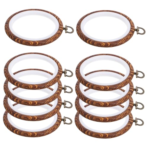 Angoily 10 Stück Stickerei-stretch Stickrahmen Aus Holz Kreuzstichrahmen Und Rahmen Kleiner Stickrahmen Stickerei-ornamente Zierrahmen Runder Stickrahmenrahmen Stickringe Zinklegierung Angoily 10 Stück Stickerei-stretch Stickrahmen Aus Holz Kreuzstichrahmen Und Rahmen Kleiner Stickrahmen Stickerei-ornamente Zierrahmen Runder Stickrahmenrahmen Stickringe Zinklegierung von Angoily