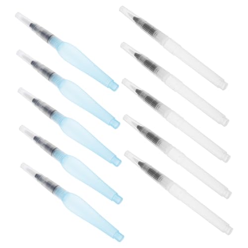 Angoily 10 Stück Stift zur Wasserspeicherung Malenstifte Pinsel Füllfederhalter Farbstifte Kugelschreiber feine Tipps Malvorlagen Marker Aquarellstifte Stofffarbenstifte Nähenstift Nylon Angoily 10 Stück Stift zur Wasserspeicherung Malenstifte Pinsel Füllfederhalter Farbstifte Kugelschreiber feine Tipps Malvorlagen Marker Aquarellstifte Stofffarbenstifte Nähenstift Nylon von Angoily