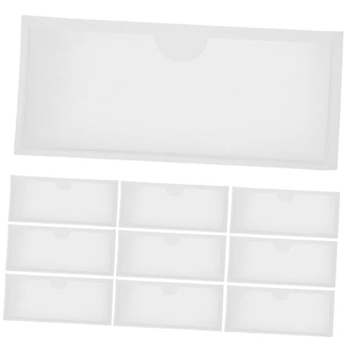 Angoily 10 Stück Taschen Für Bibliotheksausweise Visitenkarten Selbstklebende Taschen Für Zeitschriften Karteikartentaschen Kartenhalter Löschen Karteikartenentasche Pvc Transparent Angoily 10 Stück Taschen Für Bibliotheksausweise Visitenkarten Selbstklebende Taschen Für Zeitschriften Karteikartentaschen Kartenhalter Löschen Karteikartenentasche Pvc Transparent von Angoily
