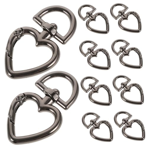 Angoily 10 Stück Taschenfederschnalle Federverschluss Metall D Förmiger Karabiner Taschenbeschläge Federschlüsselring Schlüsselkarabiner Federringe Für Schmuck Schnappclip Haken Angoily 10 Stück Taschenfederschnalle Federverschluss Metall D Förmiger Karabiner Taschenbeschläge Federschlüsselring Schlüsselkarabiner Federringe Für Schmuck Schnappclip Haken von Angoily