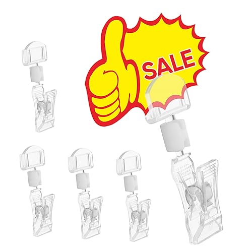 Angoily 10 Stück Teiliges Acryl Preisschildclip Transparente Werbeclip Halter für Etikettenaufsteller Langlebig Einfach zu Montieren Geeignet für Supermärkte und Ladengeschäfte Angoily 10 Stück Teiliges Acryl Preisschildclip Transparente Werbeclip Halter für Etikettenaufsteller Langlebig Einfach zu Montieren Geeignet für Supermärkte und Ladengeschäfte von Angoily
