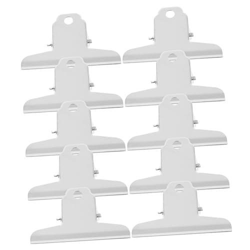 Angoily 10 Stück Teiliges Bag Clips für Lebensmittelversiegelung Vielseitige Küchen und Büroklammern mit Sicherer Handhabung Geeignet für Snacks Brot und Dokumentenorganisation Angoily 10 Stück Teiliges Bag Clips für Lebensmittelversiegelung Vielseitige Küchen und Büroklammern mit Sicherer Handhabung Geeignet für Snacks Brot und Dokumentenorganisation von Angoily