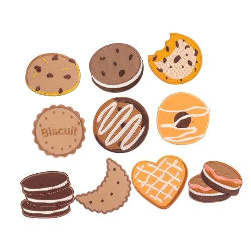 Angoily 10 Stück Teiliges Bestickter Aufnäher zum Aufbügeln für Kleidung Rucksäcke Hüte Bunte Cartoon keks Patches Strapazierfähig und Dekorativ für Jungen Mädchen DIY Accessoires Angoily 10 Stück Teiliges Bestickter Aufnäher zum Aufbügeln für Kleidung Rucksäcke Hüte Bunte Cartoon keks Patches Strapazierfähig und Dekorativ für Jungen Mädchen DIY Accessoires von Angoily