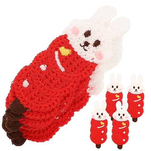 Angoily 10 Stück Teiliges Gesticktes Kaninchen Patch Aufnäher für Kleidung Taschen und Jacken Langlebig und Einfach für Diy Projekte und Bastelarbeiten von Angoily