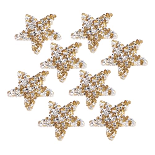Angoily 10 Stück Teiliges Goldene Resin Stern patches mit Hot melt kleber Wasser Hitzebeständig Selbstklebende Dekorationsaufnäher für Kleidung DIY Bastelprojekte und Kostümveredelung Angoily 10 Stück Teiliges Goldene Resin Stern patches mit Hot melt kleber Wasser Hitzebeständig Selbstklebende Dekorationsaufnäher für Kleidung DIY Bastelprojekte und Kostümveredelung von Angoily