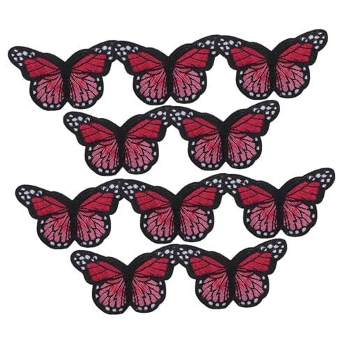 Angoily 10 Stück Teiliges Große Schmetterling Bügelaufnäher Bestickte Diy Stoffapplikationen Leicht Anzubringende Reparatur und Dekorationspatches für Jacken Hüte Taschen Kleidung Angoily 10 Stück Teiliges Große Schmetterling Bügelaufnäher Bestickte Diy Stoffapplikationen Leicht Anzubringende Reparatur und Dekorationspatches für Jacken Hüte Taschen Kleidung von Angoily