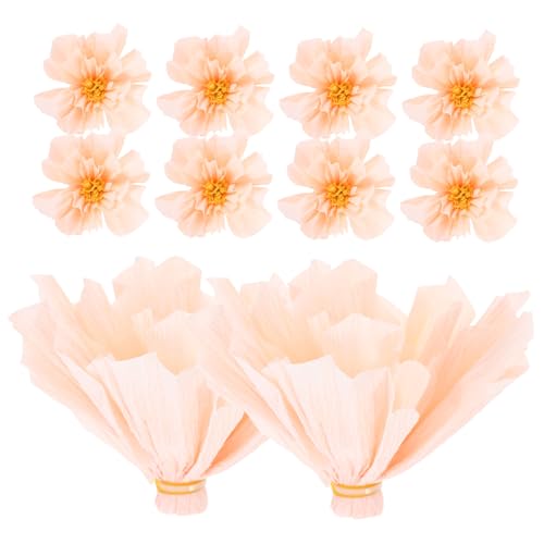 Angoily 10 Stück Teiliges Krepppapier Blumen Große Papierblumen Vielseitige DIY Deko für Hochzeit Party Shower Papierblumenstrauß Wand und Tischdekoration Angoily 10 Stück Teiliges Krepppapier Blumen Große Papierblumen Vielseitige DIY Deko für Hochzeit Party Shower Papierblumenstrauß Wand und Tischdekoration von Angoily