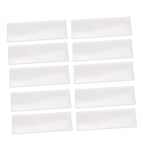 Angoily 10 Stück Teiliges Magnetische Label Kartenhalter Transparente Etikettenhüllen mit Weißem Rückkleber Wiederverwendbar Wasserabweisend Vielseitig für Büro Lager und Schule Angoily 10 Stück Teiliges Magnetische Label Kartenhalter Transparente Etikettenhüllen mit Weißem Rückkleber Wiederverwendbar Wasserabweisend Vielseitig für Büro Lager und Schule von Angoily