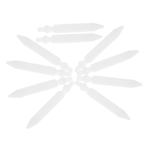 Angoily 10 Stück Teiliges Marker Stift Ersatzspitzen aus Acryl Langlebige Nachfüllspitzen für Whiteboard und Markierungsstifte Präzise Marker Nibs für Tägliche Nutzung von Angoily