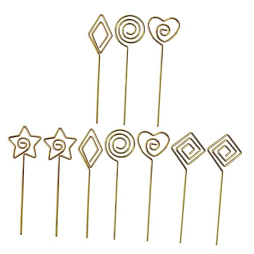 Angoily 10 Stück Teiliges Multifunktionale Memo Clips und Obstspieße aus Umweltfreundlichem Farbechtem Material mit Kreativen Formen Stern Herz für Dekoration Fotos und Party Angoily 10 Stück Teiliges Multifunktionale Memo Clips und Obstspieße aus Umweltfreundlichem Farbechtem Material mit Kreativen Formen Stern Herz für Dekoration Fotos und Party von Angoily