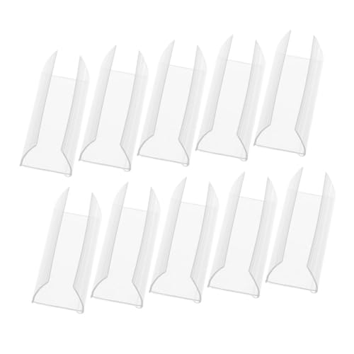 Angoily 10 Stück Teiliges Preisschildhalter Robustem Pet Stabiler Etikettenhalter mit Einfache Befestigung Wiederverwendbar und Platzsparend für Supermarktregale und Warenbeschilderung Angoily 10 Stück Teiliges Preisschildhalter Robustem Pet Stabiler Etikettenhalter mit Einfache Befestigung Wiederverwendbar und Platzsparend für Supermarktregale und Warenbeschilderung von Angoily