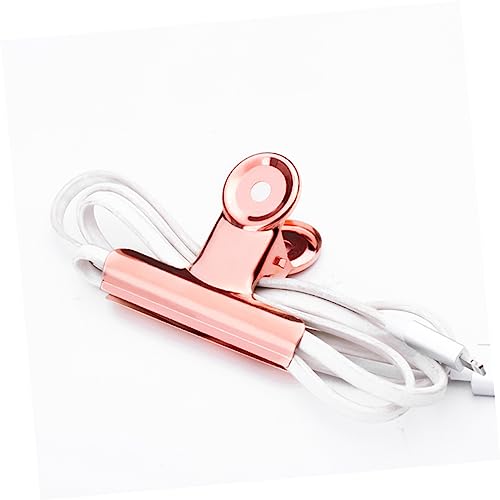 Angoily 10 Stück Teiliges Runde Metall Klammern Starke Büroklammern für Dokumente Tickets Papier Notizen mit Federbelastetem Griff Roségold und Gold für Büro und Zuhause Angoily 10 Stück Teiliges Runde Metall Klammern Starke Büroklammern für Dokumente Tickets Papier Notizen mit Federbelastetem Griff Roségold und Gold für Büro und Zuhause von Angoily