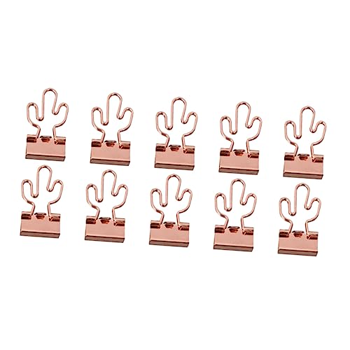 Angoily 10 Stück Teiliges Set Binder Clips Roségold Dekorative Büroklammern aus Hochwertigem für Dokumente Notizen und Bürobedarf für Organisation und Aufbewahrung Angoily 10 Stück Teiliges Set Binder Clips Roségold Dekorative Büroklammern aus Hochwertigem für Dokumente Notizen und Bürobedarf für Organisation und Aufbewahrung von Angoily