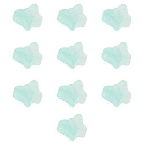 Angoily 10 Stück Teiliges Set Leuchtende Glasperlen mit Schmetterlingsdesign für Diy Schmuck für Armbänder Ohrringe und Kreative Bastelprojekte Gradient Grün Angoily 10 Stück Teiliges Set Leuchtende Glasperlen mit Schmetterlingsdesign für Diy Schmuck für Armbänder Ohrringe und Kreative Bastelprojekte Gradient Grün von Angoily