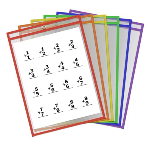 Angoily 10 Stück Teiliges Transparente Abwischbare Pvc dokumententaschen mit Metallösen Wasserfest und Wiederverwendbar Praktische Aufbewahrung für Büro und Schule Zufällige Farbe Angoily 10 Stück Teiliges Transparente Abwischbare Pvc dokumententaschen mit Metallösen Wasserfest und Wiederverwendbar Praktische Aufbewahrung für Büro und Schule Zufällige Farbe von Angoily