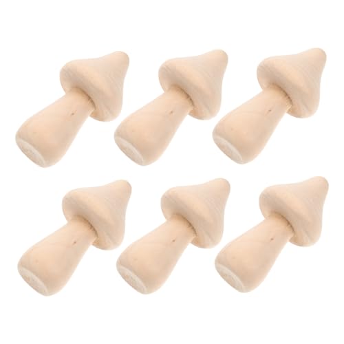 Angoily 10 Stück Teiliges Unfertige Holzpilze zum Bemalen für Diy Bastelprojekte Tischdekoration Unbemalte Holzfiguren für Kunsthandwerk und Malspaß Angoily 10 Stück Teiliges Unfertige Holzpilze zum Bemalen für Diy Bastelprojekte Tischdekoration Unbemalte Holzfiguren für Kunsthandwerk und Malspaß von Angoily