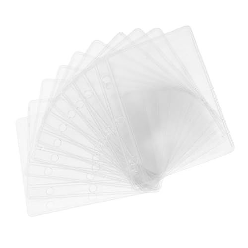 Angoily 10 Stück Teiliges Wiederverwendbarer Binder für Budget Ordner Transparente Dokumentenaufbewahrung für Quittungen Kreditkarten und Praktisch für Zuhause und Reisen Angoily 10 Stück Teiliges Wiederverwendbarer Binder für Budget Ordner Transparente Dokumentenaufbewahrung für Quittungen Kreditkarten und Praktisch für Zuhause und Reisen von Angoily