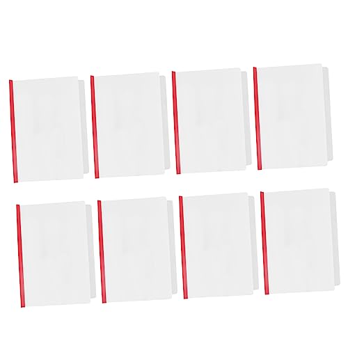 Angoily 10 Stück Test Büroklammern Akten Organizer Rücken Organizer Akten Dokumente Halter Dokumentenordner Aufbewahrungsart Ordner Fächermappe Kunststoff Rot Angoily 10 Stück Test Büroklammern Akten Organizer Rücken Organizer Akten Dokumente Halter Dokumentenordner Aufbewahrungsart Ordner Fächermappe Kunststoff Rot von Angoily