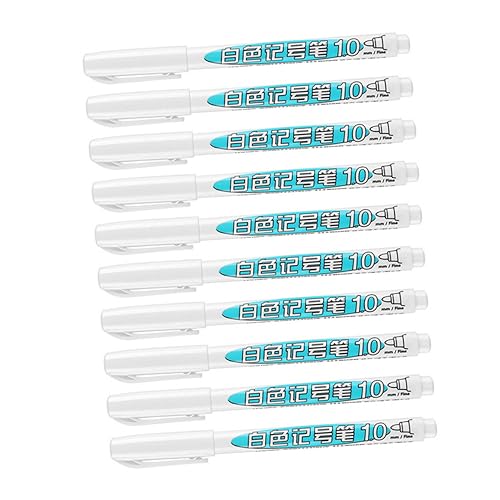Angoily 10 Stück Textmarker Stifte Färbung Marker Lackmarker auf Ölbasis nachfüllbarer Marker Zeichenmarkierungen Lackmarkierungen Marker Stift Markierungen zum Ausmalen Plastik Angoily 10 Stück Textmarker Stifte Färbung Marker Lackmarker auf Ölbasis nachfüllbarer Marker Zeichenmarkierungen Lackmarkierungen Marker Stift Markierungen zum Ausmalen Plastik von Angoily