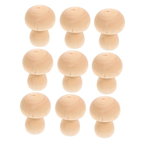 Angoily 10 Stück Unlackierte Holzpilze für Teiliges Großen Graffiti Mushrooms für Diy Malprojekte und Dekoration im Kinderzimmer Angoily 10 Stück Unlackierte Holzpilze für Teiliges Großen Graffiti Mushrooms für Diy Malprojekte und Dekoration im Kinderzimmer von Angoily