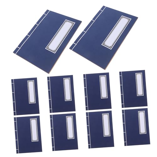 Angoily 10 Stück Vintage Kraftpapier Notizbücher Hardcover Stabiles Schreibjournal mit Blanko Inhalt Handliches Tagebuch für Schule Büro Meetings und Persönliche Notizen Angoily 10 Stück Vintage Kraftpapier Notizbücher Hardcover Stabiles Schreibjournal mit Blanko Inhalt Handliches Tagebuch für Schule Büro Meetings und Persönliche Notizen von Angoily