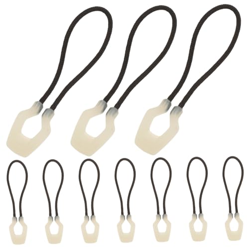 Angoily 10 Stück Zipper Pulls Teilig Abnehmbare Reißverschluss Anhänger für Kleidung Taschen Schuhe Robustes Kunststoffmaterial für Outdoor Aktivitäten Reparatur von Reißverschlüssen Angoily 10 Stück Zipper Pulls Teilig Abnehmbare Reißverschluss Anhänger für Kleidung Taschen Schuhe Robustes Kunststoffmaterial für Outdoor Aktivitäten Reparatur von Reißverschlüssen von Angoily