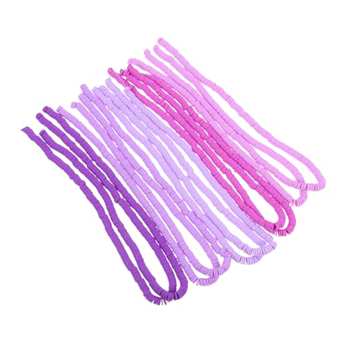 Angoily 10 Teiliges Set Aus Weicher Keramik Gesprenkelte Bunte Perlen Regenbogen Abstandshalter Ton Süße Lose Form Bastel Charm Polymer Anhänger Schmuck Große Blaugrüne Ton von Angoily