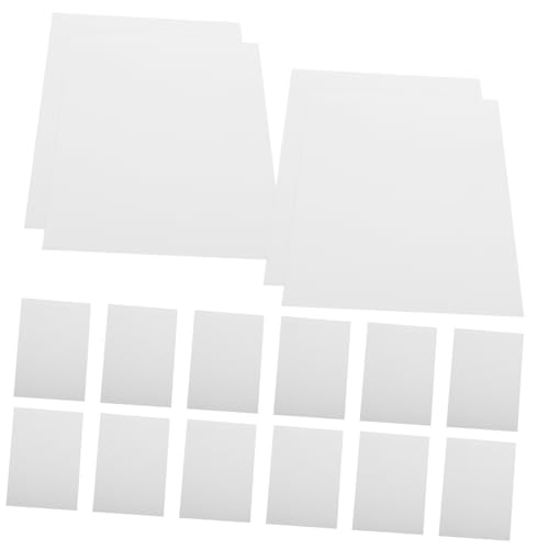 Angoily 100 Blatt Blätter Fotopapier Druckpapiere Fotodruckerpapier A4-Papier fotografisch Kettenradpapier glossy paper tintendrucker durckerpapier Druckerpapiere Hochglanzpapier Weiß von Angoily