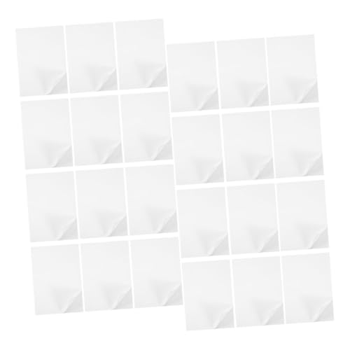 Angoily 100 Blatt Etikettendruckerpapier Aufkleberpapier Für Drucker Sammelalbumpapier Ries Pergamentpapier Druckbar Wenn Leere Papieretiketten Transparent Kraftpapier Angoily 100 Blatt Etikettendruckerpapier Aufkleberpapier Für Drucker Sammelalbumpapier Ries Pergamentpapier Druckbar Wenn Leere Papieretiketten Transparent Kraftpapier von Angoily
